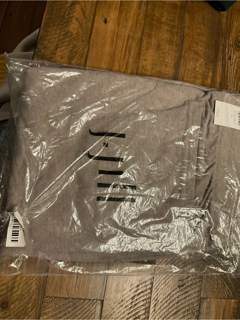 J. Jill Men's Heather Gray Jogger Sweatpants